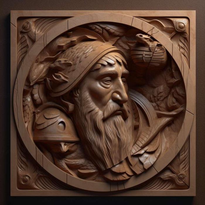 نموذج ثلاثي الأبعاد لآلة CNC 3D Art 